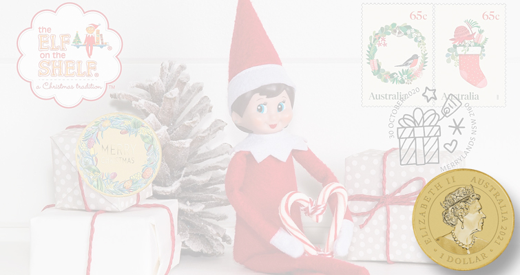 Elf on the Shelf: sello de monedas disponible en la Casa de la Moneda de Perth