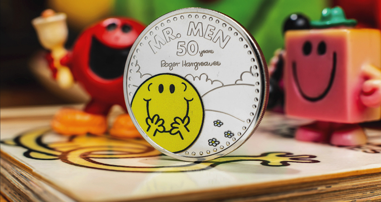 La Real Casa de la Moneda rinde homenaje a los iconos de los dibujos animados Mr. Men, Little Miss