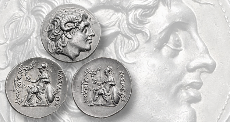 Análisis del mercado: Dos monedas acuñadas con el mismo anverso