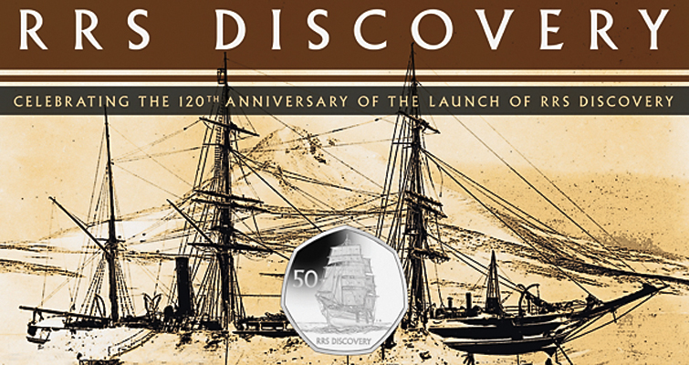 La serie de barcos Pobjoy zarpa de nuevo con una nueva moneda de 50 peniques La serie de barcos Pobjoy zarpa de nuevo con una nueva moneda de 50 peniques