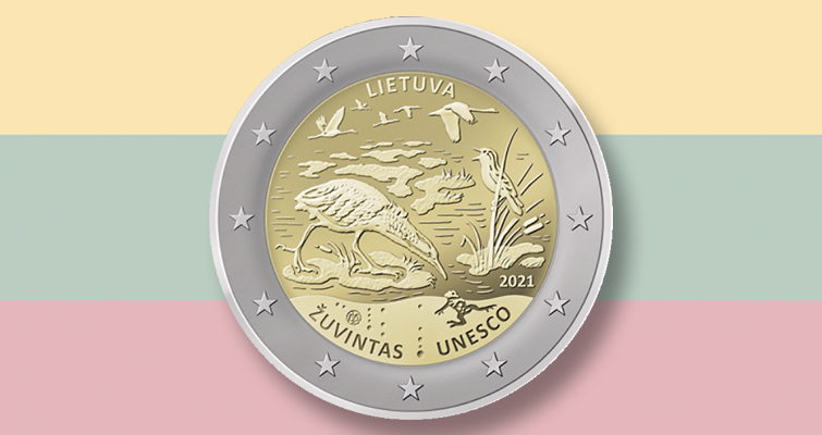 Lituania emite una moneda de 2 euros de naturaleza Lituania emite una moneda de 2 euros de naturaleza