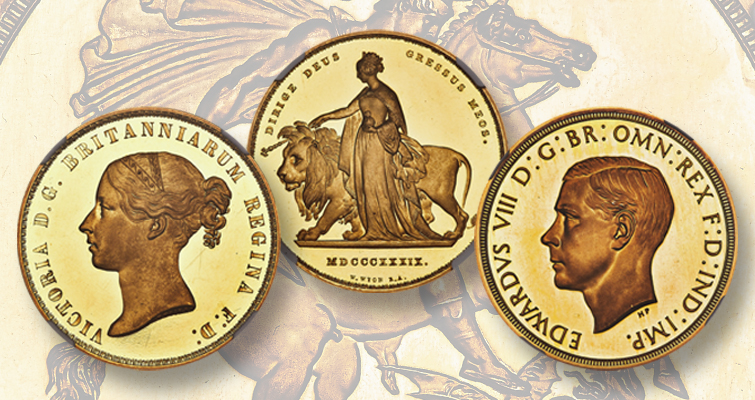 Las monedas de oro del mundo se disparan en la subasta de Paramount Collection