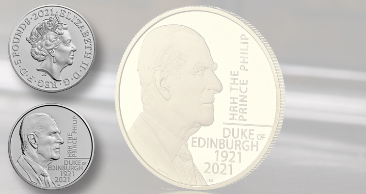 La Real Casa de la Moneda rinde homenaje al Príncipe Felipe en las 5 libras conmemorativas La Real Casa de la Moneda rinde homenaje al Príncipe Felipe en las 5 libras conmemorativas