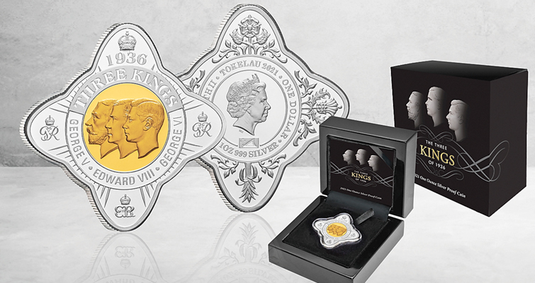 Moneda de la Casa de la Moneda de Perth para el Año de los Reyes Magos