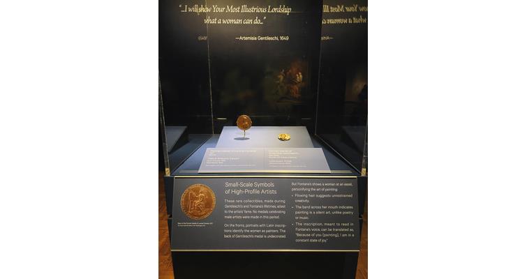 Una exposición en Detroit presenta medallas de mujeres artistas del siglo XVII