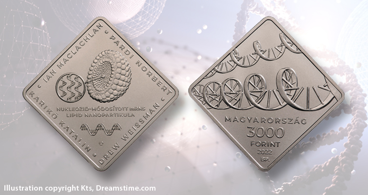 Hungría lanza monedas que destacan el papel de los investigadores