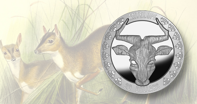 El antílope aparece en la serie Pobjoy Wild 5