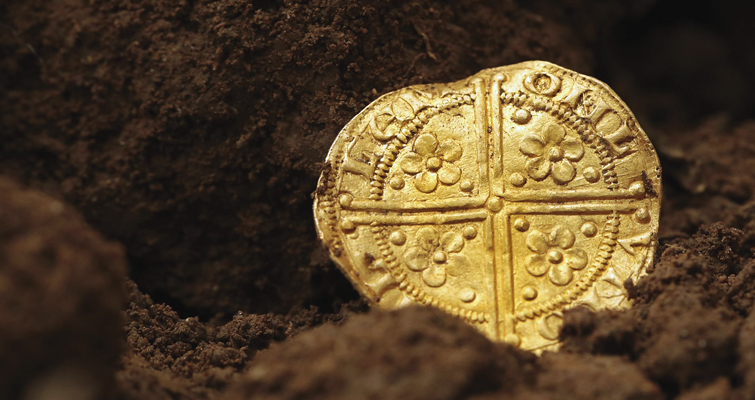 Spink subasta un raro penique de oro en una venta en Londres Spink subasta un raro penique de oro en una venta en Londres