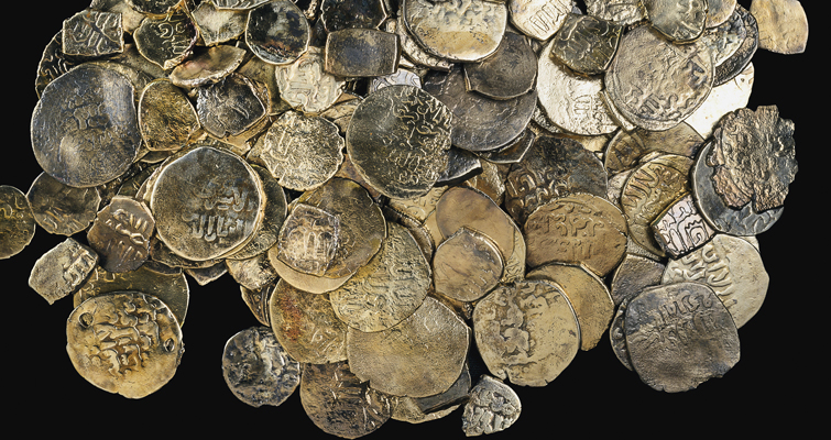 Mamluk coins from Israel shipwreck