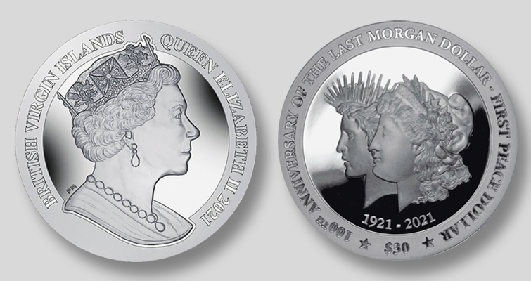 La Casa de la Moneda de Pobjoy lanza un «dólar Morgan» de 5 onzas