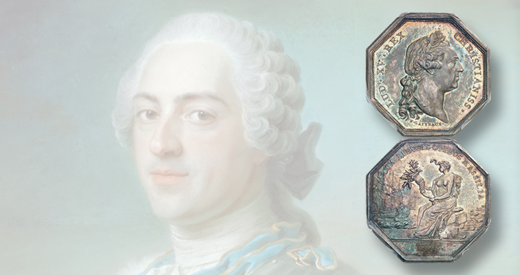 Jetón francés del África colonial ofrecido en la venta de MDC Mónaco