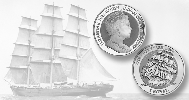 Pobjoy lanza una tirada limitada de monedas de plata y oro de Cutty Sark