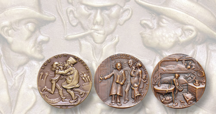 La subasta de GNC ofrece medallas de Karl Goetz