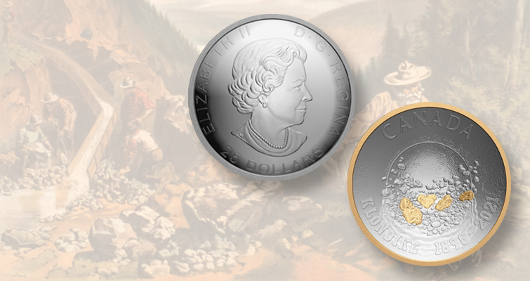 Canadá celebra los 125 años de la fiebre del oro en el Yukón con una moneda de 25 dólares