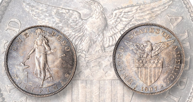 Análisis del mercado: Precioso peso MS-66 1907-S se vende por 15.600 dólares