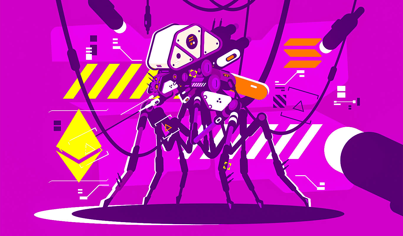 Robot conocido por superar a los criptomercados se asigna a Ethereum, Solana y dos altcoins ‘sorpresa’ mientras Bitcoin pierde USD 20 000